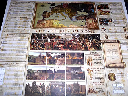 Spielbrett von Republic of Rome