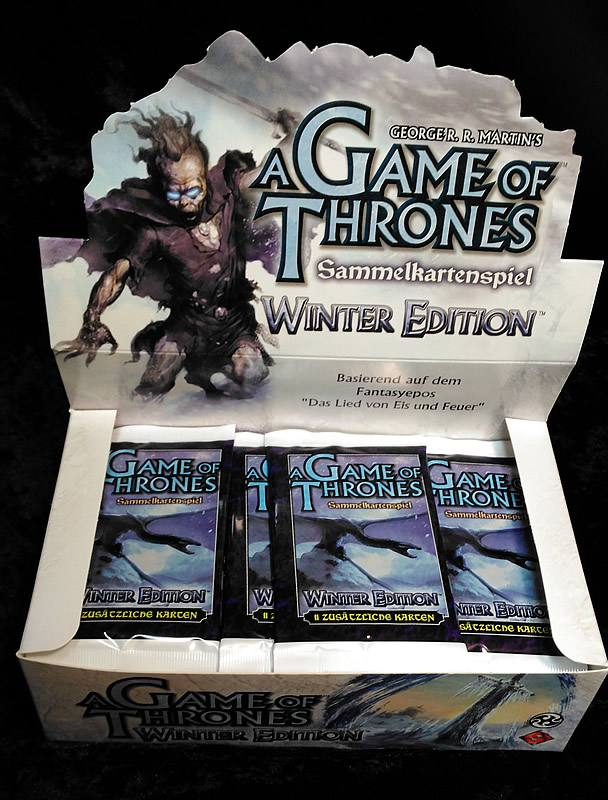 Game of Thrones - Sammelkartenspiel (deutsch): Winter Edition Box (36 Booster)