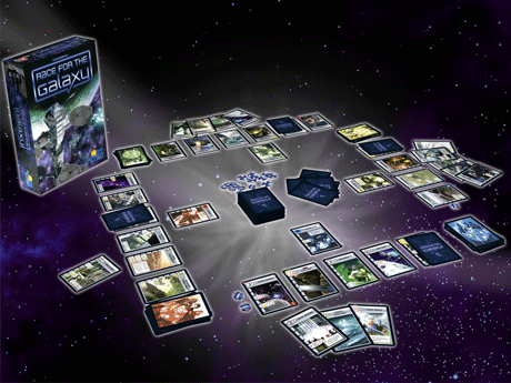 Das Kartenspiel Race for the Galaxy