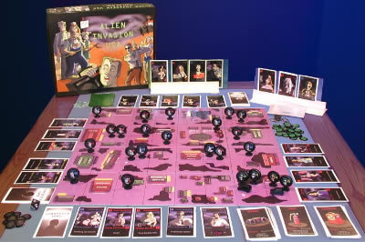 Spielmaterial Alien Invasion USA