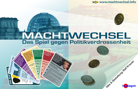 Machtwechsel: Das Spiel gegen Politikverdrossenheit - Ein Kartenspiel fr 2 - 6 Politiker