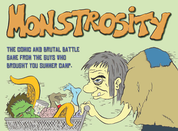 Monstrosity (englisch) - Ein grauenhaftes und monstrses Kampfspiel!