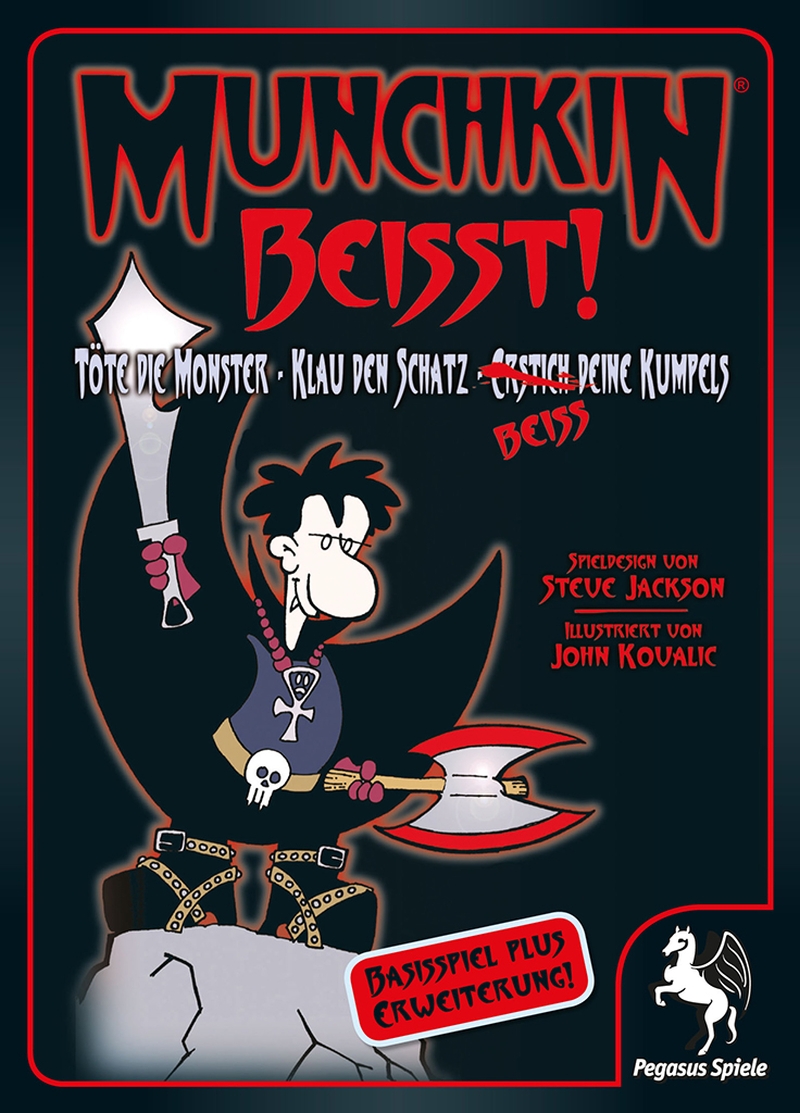 Munchkin beit (Basisspiel plus Erweiterung) - Die Munchkins sind auf dem Horrortrip!