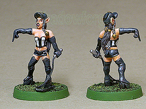 GRIDIRON WICKED ELF REFEREE LAR-OKON - Blood Bowl Schiedsrichterin (Dunkelelfin)