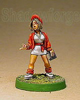 GUNHILDA GRIDION COACH - Blood Bowl Trainerin (Menschen)