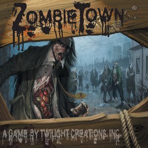 Zombie Town - Basisspiel (englisch mit deutscher bersetzung) - Du mut 10 Tage berleben.